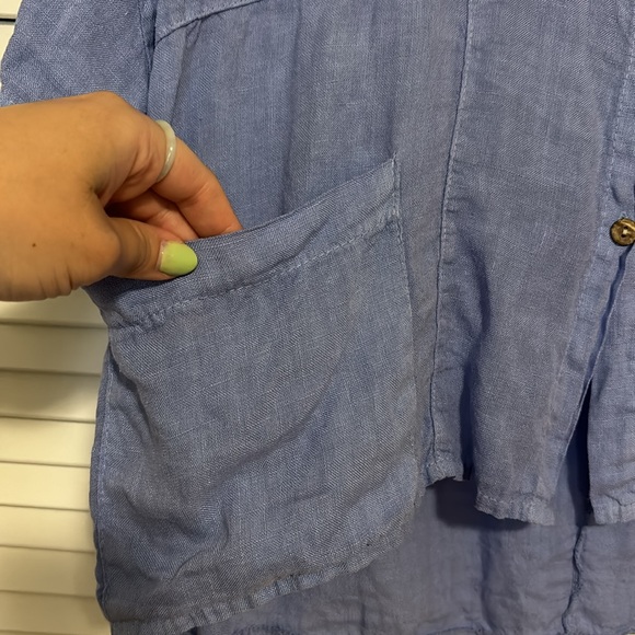 Laura Gotti linen blouse - Picture 2 of 6